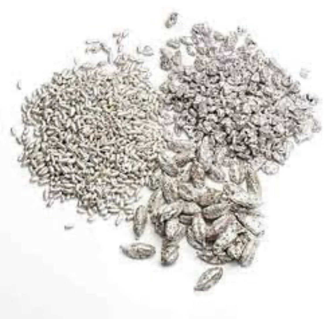 Golden Star Waraq Company Chandi Vark/Edible Silver Leaf Jumbo Sized 4X6 Inch Sheet/German Finest Silver Leaves for Sweets/Face